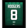 Wall Art|Plaques^New York Jets Aaron Rodgers 10.5" X 13" Jersey Number Sublimated Player Plaque