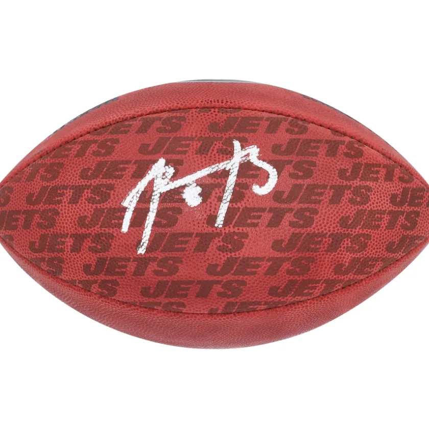 Autographed Items|Footballs^New York Jets Aaron Rodgers Autographed Duke Showcase Football