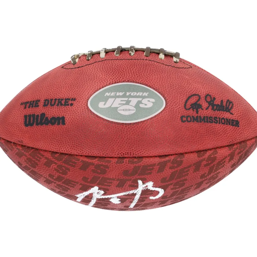 Autographed Items|Footballs^New York Jets Aaron Rodgers Autographed Duke Showcase Football