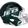 Autographed Items|Helmets^New York Jets Aaron Rodgers Autographed Riddell 2023 Alternate Speed Replica Helmet