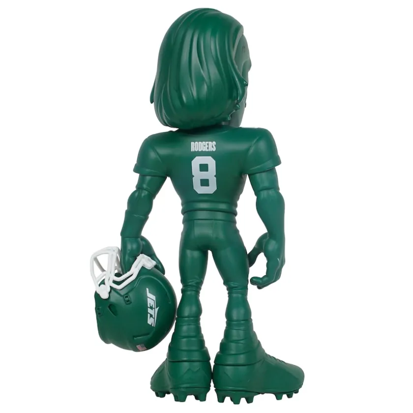 Figurines & Globes|Toys & Outdoor Games^New York Jets Aaron Rodgers Series 5 GameChanger 6" Vinyl Figurine - Look For Rare Solid Color Variants