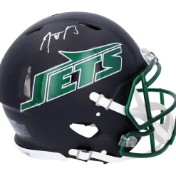 Autographed Items|Helmets^New York Jets Aaron Rodgers Autographed 2024 Riddell Alternate Speed Authentic Helmet