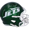 Autographed Items|Helmets^New York Jets Aaron Rodgers Autographed 2024 Riddell Speed Replica Helmet