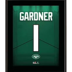 Plaques^New York Jets Ahmad Sauce Gardner 10.5" X 13" Jersey Number Sublimated Player Plaque