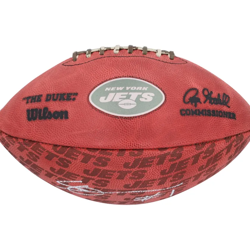 Autographed Items|Footballs^New York Jets Ahmad Sauce Gardner Autographed Duke Showcase Football