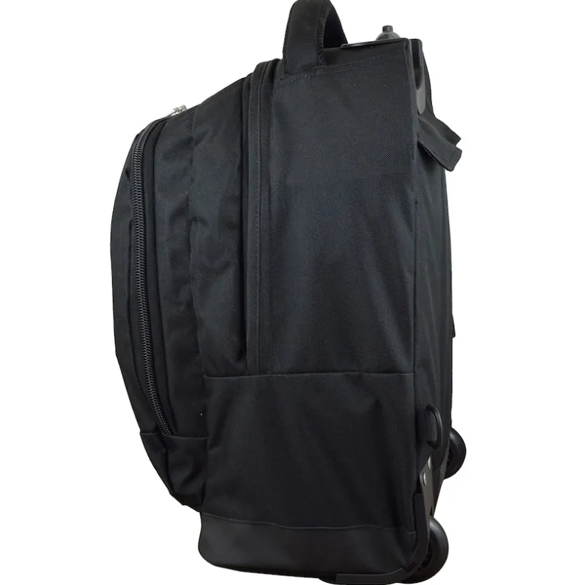 Travel|School Supplies^New York Jets Black 19'' Premium Wheeled Backpack