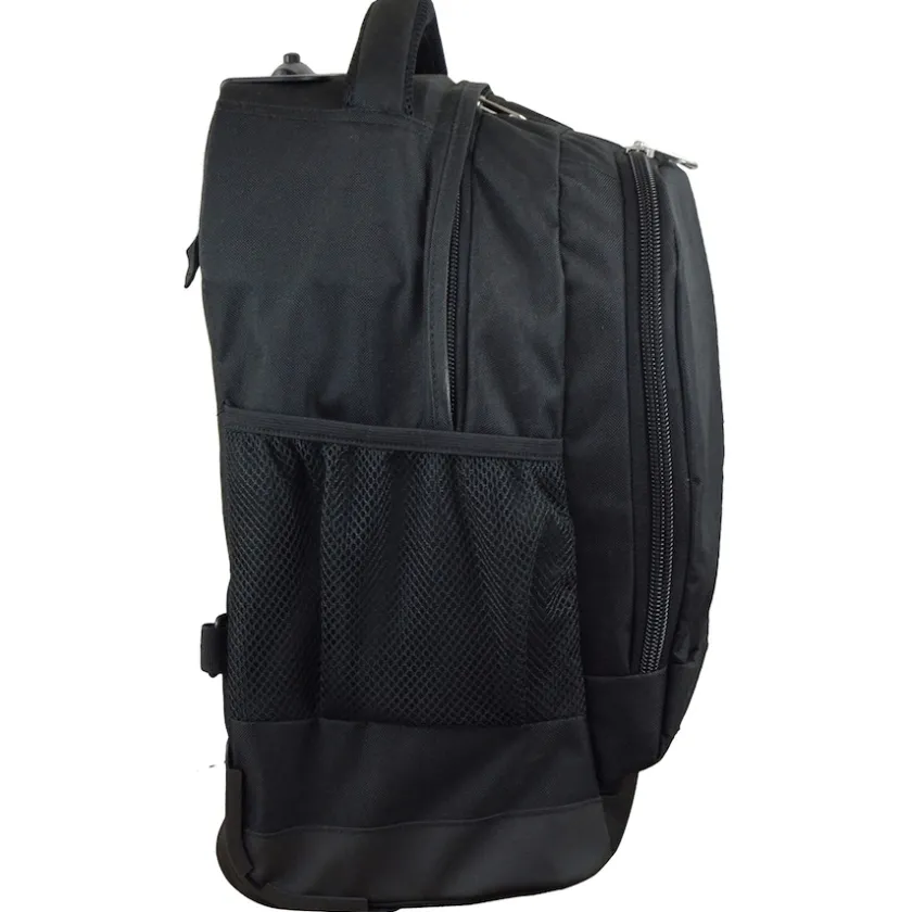 Travel|School Supplies^New York Jets Black 19'' Premium Wheeled Backpack