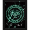 Game Room^New York Jets Black 12'' X 16'' Framed Circle Logo Print