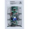 Trading Cards^New York Jets Breece Hall 2022 Panini Mosaic #307 Beckett Fanatics Witnessed Authenticated Rookie Card