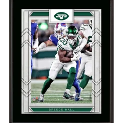 Wall Art|Plaques^New York Jets Breece Hall 10.5" X 13" Player Sublimated Plaque