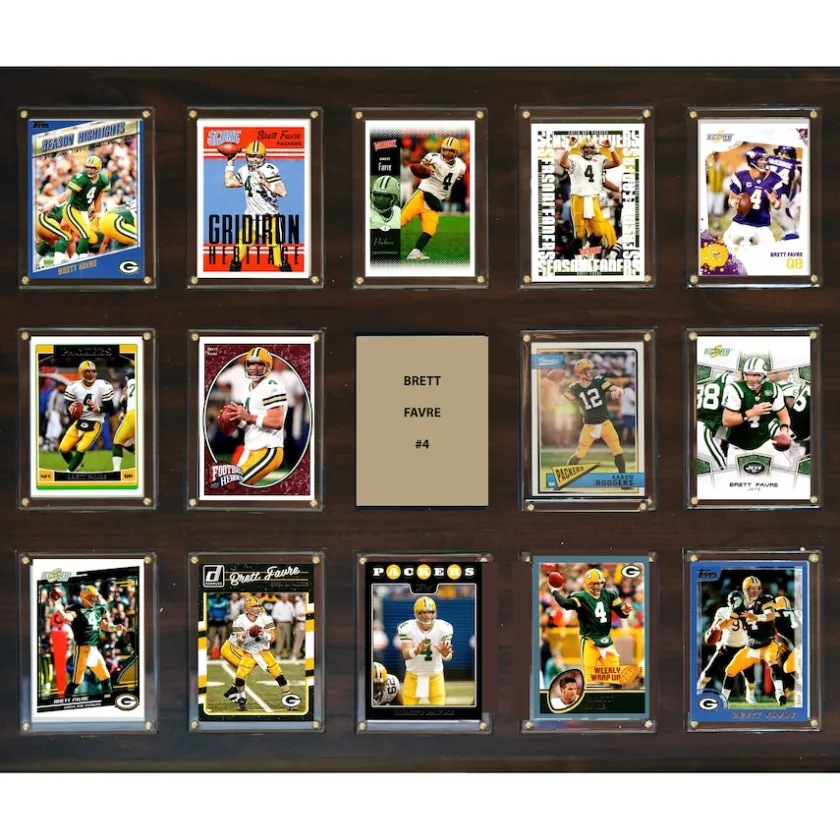 Plaques^New York Jets Brett Favre 16'' X 20'' Plaque