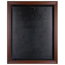 Display Cases^New York Jets Brown Framed Jersey Case