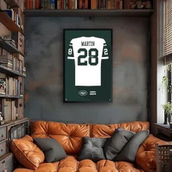 Wall Art|Wall Art^New York Jets Curtis Martin Framed 14