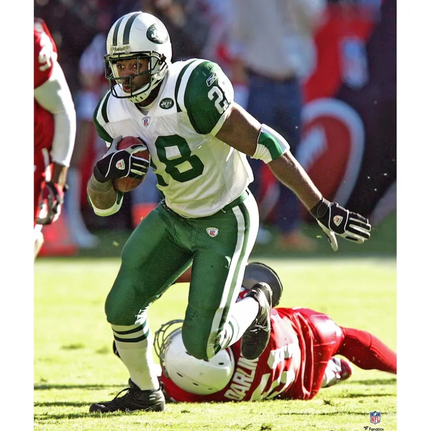Photos|Prints & Artwork^New York Jets Curtis Martin Unsigned Action Photograph