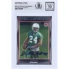Trading Cards^New York Jets Darrelle Revis Autographed 2007 Topps Chrome #BC10 Beckett Fanatics Witnessed Authenticated 10 Rookie Card