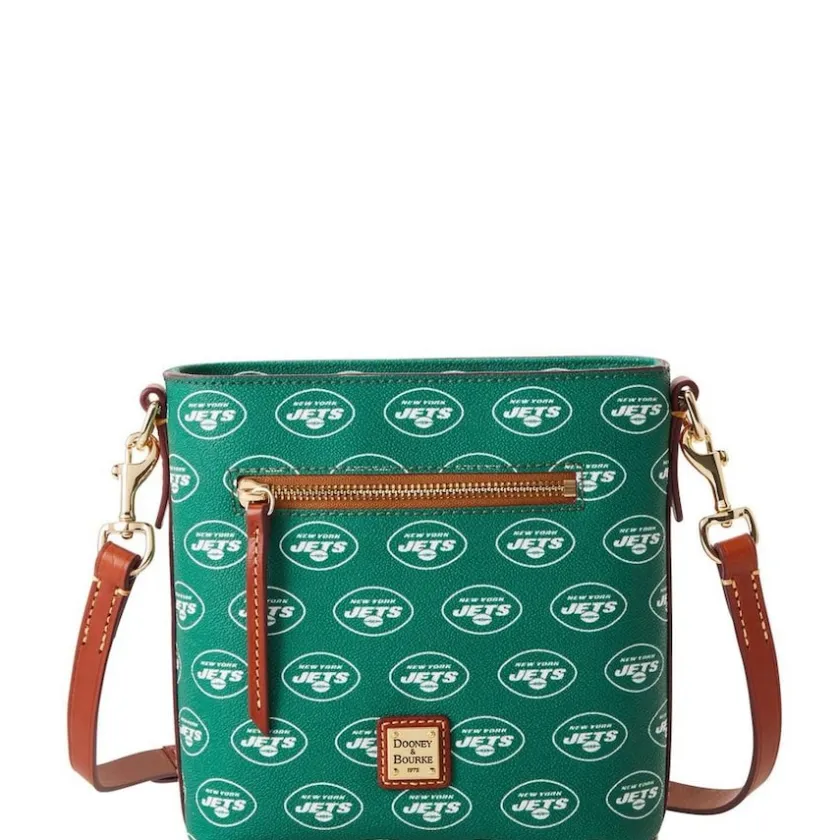 Accessories|Purses^New York Jets Dooney & Bourke Signature Small Zip Crossbody Purse