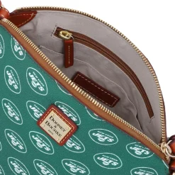 Accessories|Purses^New York Jets Dooney & Bourke Signature Suki Crossbody With Medium Wristlet