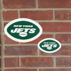 Game Room^New York Jets Fathead 5-Piece Mini Alumigraphic Outdoor Decal Set