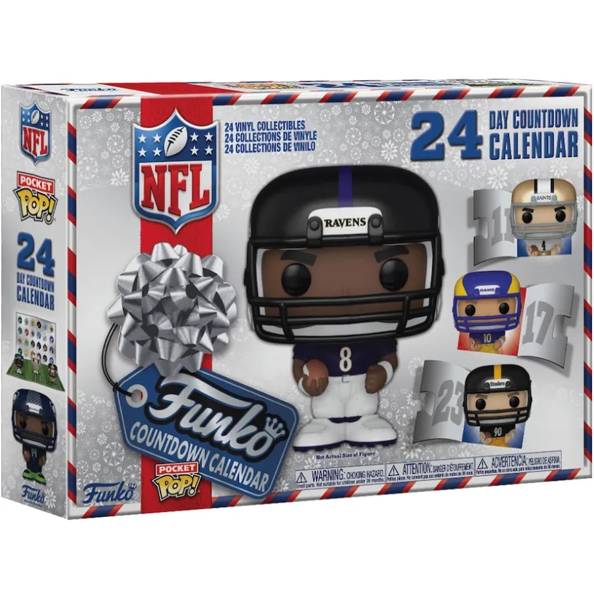 Toys & Games|Toys & Outdoor Games^New York Jets Funko 2024 NFL 24 Day Advent Calendar