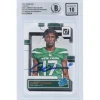 Trading Cards^New York Jets Garrett Wilson Autographed 2022 Panini Donruss Rated Rookie Canvas #306 Beckett Fanatics Witnessed Authenticated 10 Rookie Card