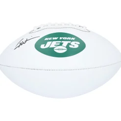 Autographed Items|Footballs^New York Jets Garrett Wilson Autographed Franklin White Panel Football