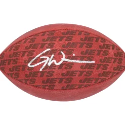 Autographed Items|Footballs^New York Jets Garrett Wilson Autographed Duke Showcase Football