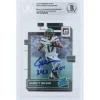 Trading Cards^New York Jets Garrett Wilson Autographed 2022 Panini Donruss Optic Rated Rookie #206 Beckett Fanatics Witnessed Authenticated Rookie Card With "2022 OROY" Inscription