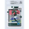 Trading Cards^New York Jets Garrett Wilson Autographed 2022 Panini Donruss Rated Rookie #306 Beckett Fanatics Witnessed Authenticated Rookie Card With "2022 OROY" Inscription