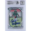 Trading Cards^New York Jets Garrett Wilson Autographed 2022 Panini Absolute #106 Beckett Fanatics Witnessed Authenticated 10 Rookie Card With "2022 OROY" Inscription