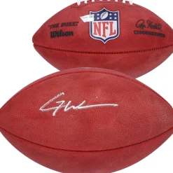 Autographed Items|Footballs^New York Jets Garrett Wilson Autographed Wilson Duke Full Color Logo Pro Football