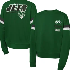 Sweatshirts & Fleece|Kids^New York Jets Girl's Green Eternal Love Pullover Sweatshirt