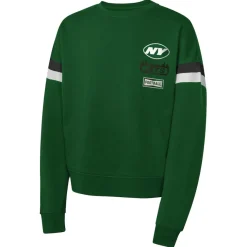 Sweatshirts & Fleece|Kids^New York Jets Girl's Green Eternal Love Pullover Sweatshirt