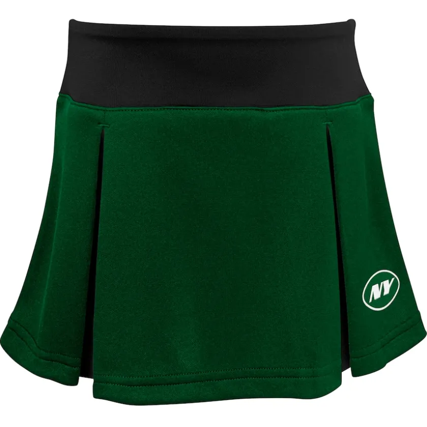 Dresses & Skirts^New York Jets Girls Toddler Green Three-Piece Spirit Cheer Cheerleader Set