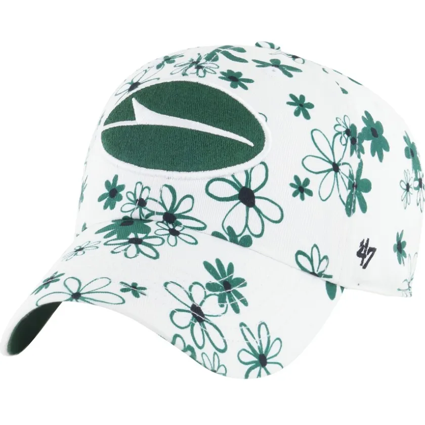 Hats|Kids^New York Jets Girls Youth '47 White Daisy Delight Clean Up Adjustable Hat