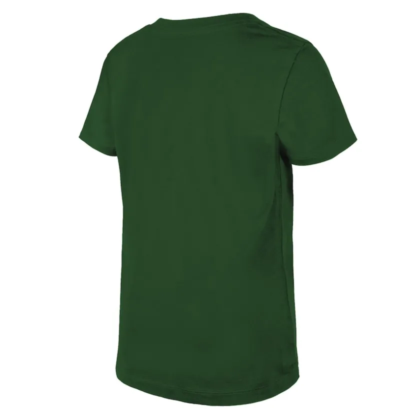 T-Shirts|Kids^New York Jets Girls Youth New Era Green Reverse Sequin V-Neck T-Shirt