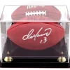 Display Cases^New York Jets Golden Classic Football Case