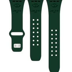 Accessories|Accessories^New York Jets Green Debossed Silicone Apple Watch Band