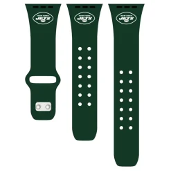 Accessories|Accessories^New York Jets Green Logo Silicone Apple Watch Band