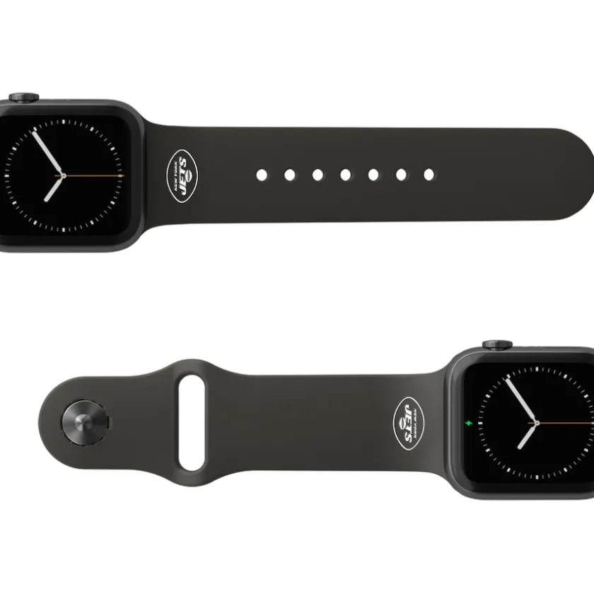 Accessories|Accessories^New York Jets Groove Life Black 42-44mm Apple Watch Band