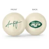 Toys & Games^New York Jets Imperial Aaron Rodgers White Green Bay Packers Player Signature & Team Cue Ball