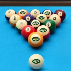 Toys & Games^New York Jets Imperial Cream Retro Billiard Ball Set