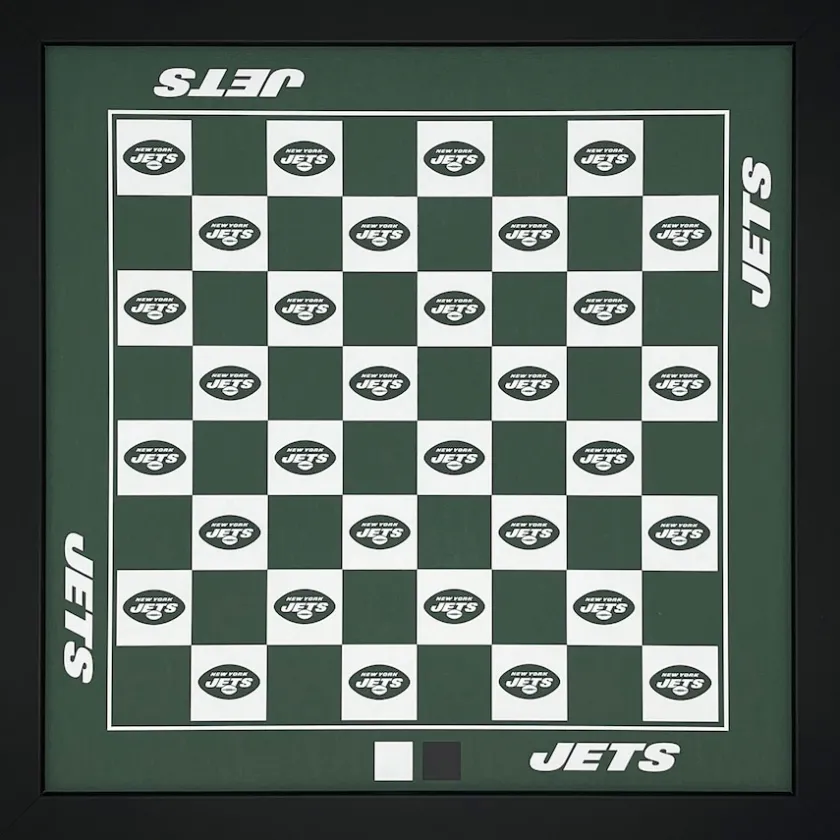 Game Room^New York Jets Imperial 18" X 18" Magnetic Chess Set