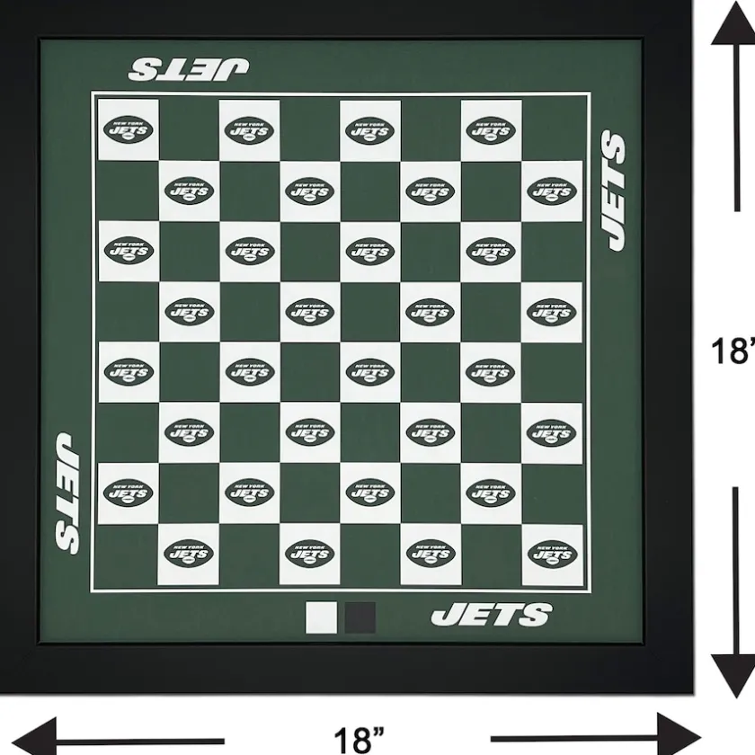 Game Room^New York Jets Imperial 18" X 18" Magnetic Chess Set