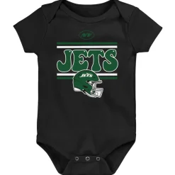 Rompers^New York Jets Infant Play Day Three-Pack Bodysuit Set