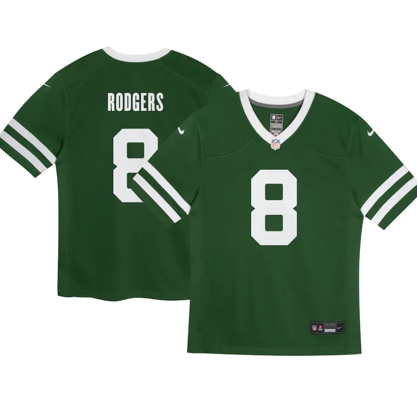 Jerseys|Kids^New York Jets Infant Nike Aaron Rodgers Legacy Green Game Jersey