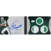 Trading Cards^New York Jets Joe Namath Autographed 2010 Topps Five Star Triple Relic #SB-JN #1/1 Card