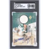 Trading Cards^New York Jets Joe Namath Autographed 2000 Upper Deck Game-Jersey Greats Relic #GJG-JN1 #104/175 SGC Authenticated 8/10 Card