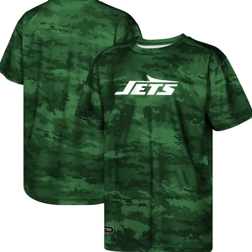 T-Shirts|Kids^New York Jets Juvenile Green Scrimmage T-Shirt