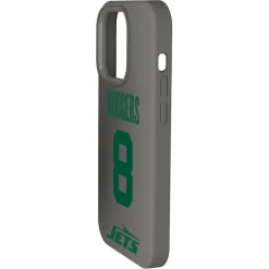 Phone Cases|Electronics^New York Jets Keyscaper Aaron Rodgers Gray Ready Soft Touch IPhone Case