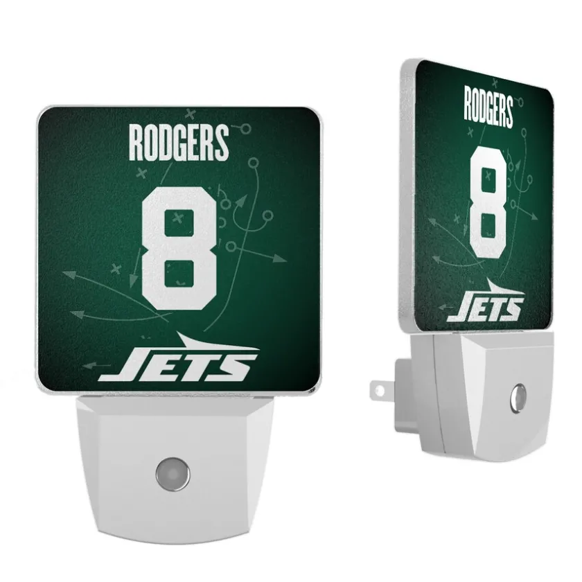 Lighting^New York Jets Keyscaper Aaron Rodgers Nightlight 2-Pack